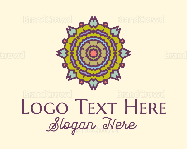 Traditional Multicolor Ornament Logo