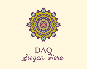 Traditional Multicolor Ornament  Logo