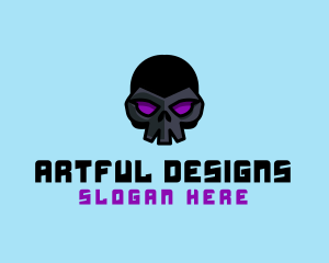 Monkey Skull Avatar logo design