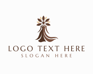 Pageant - Nature Woman Tree logo design