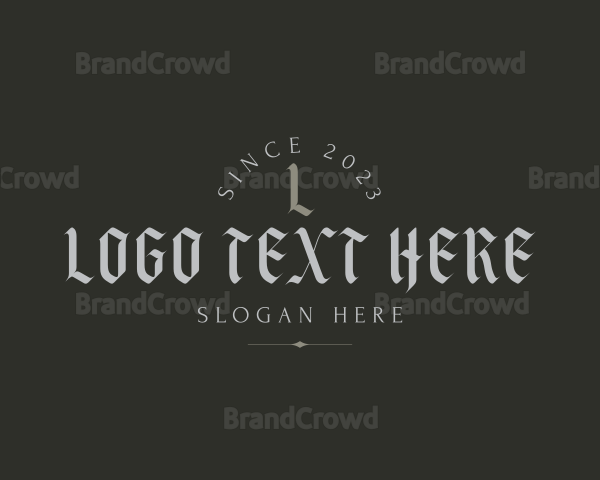 Generic Gothic Business Logo