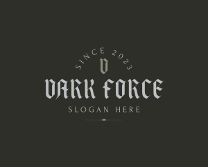 Generic Gothic Business logo design