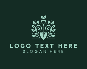 Landscaping - Landscaping Garden Shovel logo design