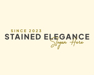 Elegant Business Brand logo design