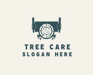 Arborist - Wood Cutting Arborist logo design