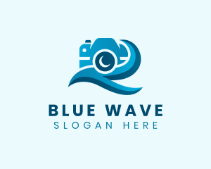 Camera Wave Photography logo design