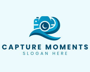 Photography - Camera Wave Photography logo design