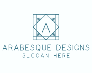 Tile Flooring Interior Design logo design