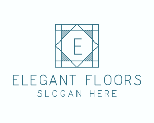 Flooring - Tile Flooring Interior Design logo design