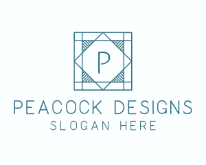 Tile Flooring Interior Design logo design