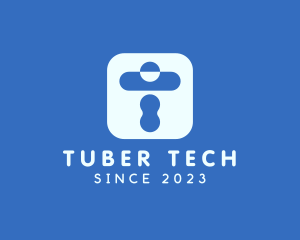 Computer Tech App logo design