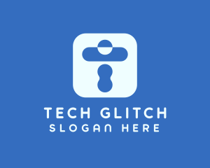 Computer Tech App logo design