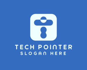 Computer Tech App logo design