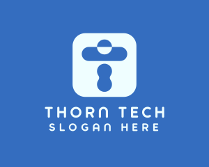 Computer Tech App logo design