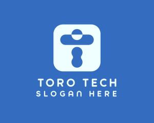 Computer Tech App logo design