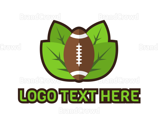 Nature American Football Logo