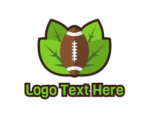 Football - Nature American Football logo design