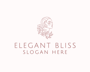 Beauty Woman Bloom Logo