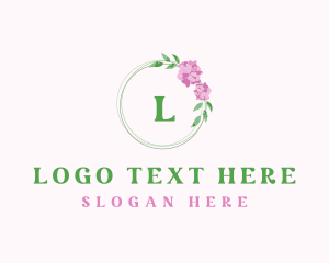 Arboretums - Floral Wreath Boutique logo design