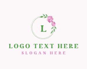 Floral Wreath Boutique Logo