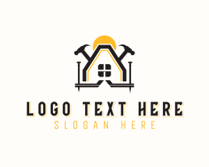 Tools - Repair Handyman Hammer logo design