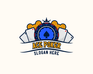 Poker - Casino Poker Gambling logo design