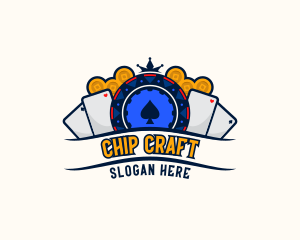 Casino Poker Gambling logo design