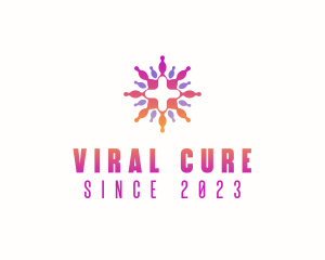 Disease - Virus Medical Hospital logo design