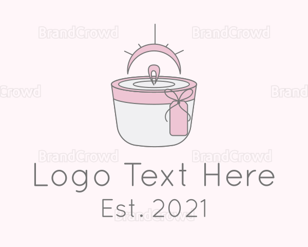 Scented Candle Gift Logo