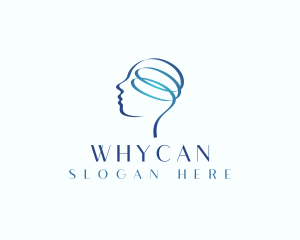 Brain - Mental Mind Wellness logo design