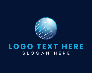 Trading - Global Network Company logo design