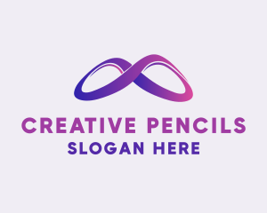 Modern Infinity Loop logo design