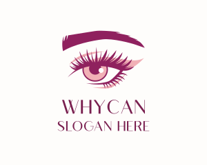 Eyebrow - Eyelashes Brows Beauty logo design