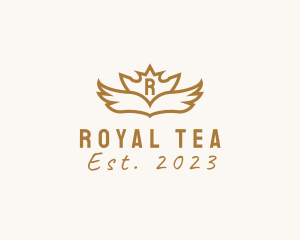 Royal Wings Crown Boutique logo design