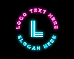 neon light-logo-examples
