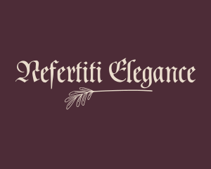 Elegant Medieval Style logo design