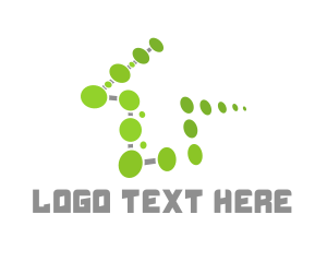 Green Tech House logo design