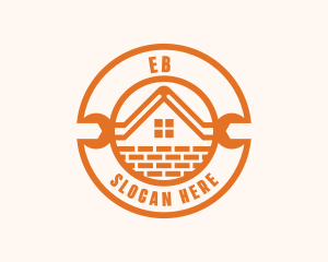 Home Improvement - Carpentry Handyman Contractor logo design