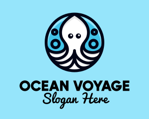 Ocean Sea Octopus  logo design