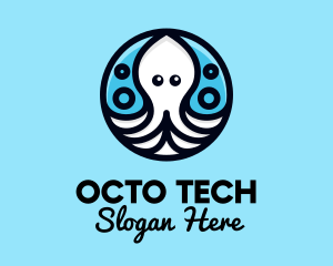 Octopus - Ocean Sea Octopus logo design