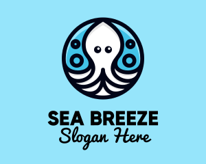 Ocean Sea Octopus  logo design