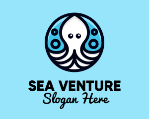 Ocean Sea Octopus  logo design