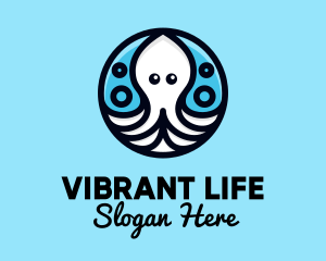 Ocean Sea Octopus  logo design