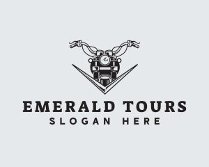 Motorcycle Rider Touring logo design