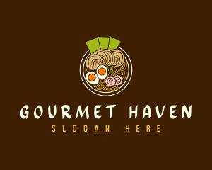 Ramen Noodles Restaurant logo design