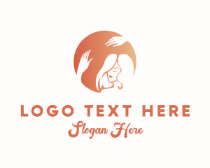Cosmetic - Woman Beauty Hairdressing logo design