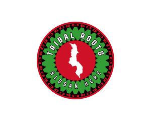 Tribal - Malawi Tribal Map logo design