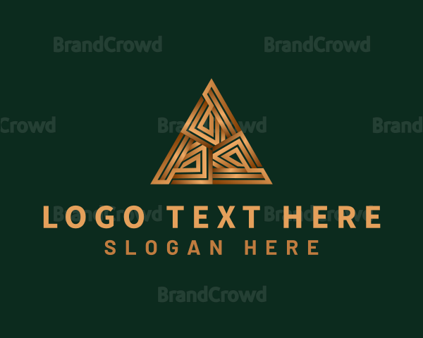 Triangle Woodwork Carpentry Logo