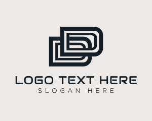 Service - Professional Letter DD Business logo design