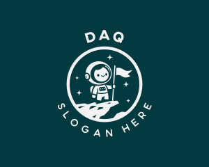 Success Leader Astronaut Logo